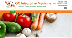 Desktop Screenshot of oc-integrative-medicine.com